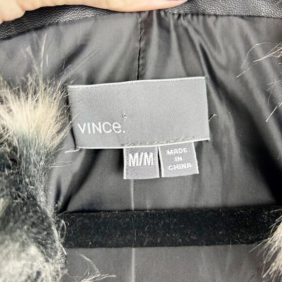 VINCE. Faux Fur‎ Vest – Soft & Luxe, Size M - Picture 4 of 6